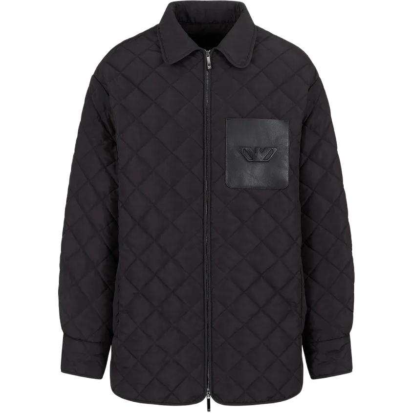 EMPORIO ARMANI Logo-embossed Jacket