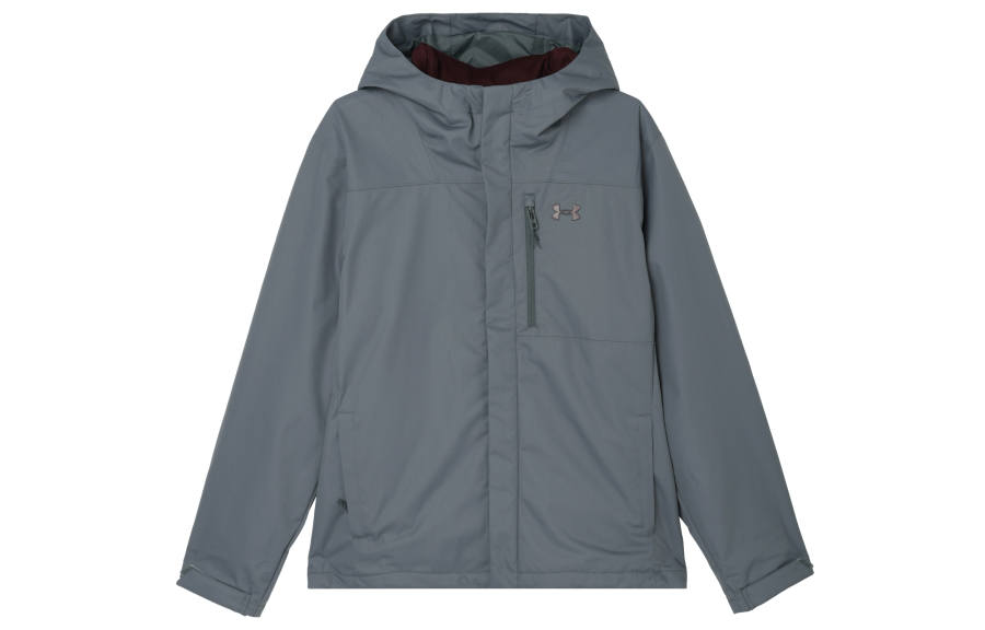Under Armour Storm Jackets Men's Gray Hooded Moderate Other