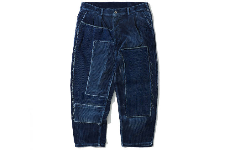 MADNESS Workwear Casual Pants Unisex Blue