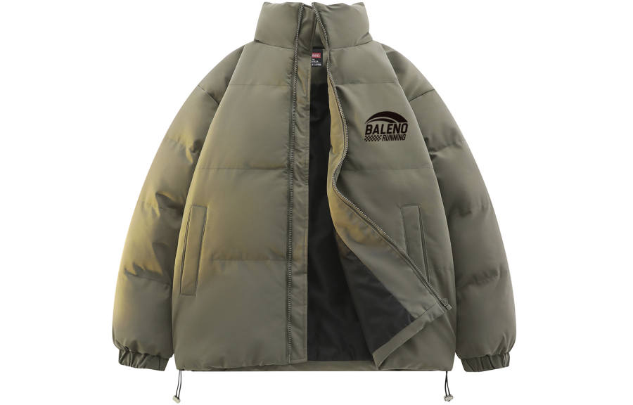 BALENO Puffer Jackets Unisex Stand Collar Thickened Padded Puffer Jacket