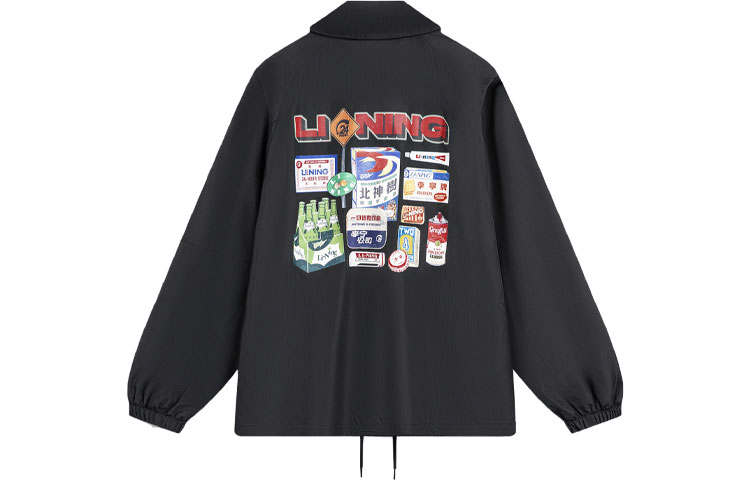 Li-Ning Li Ning Skateboard Jackets & Coats Men's Black