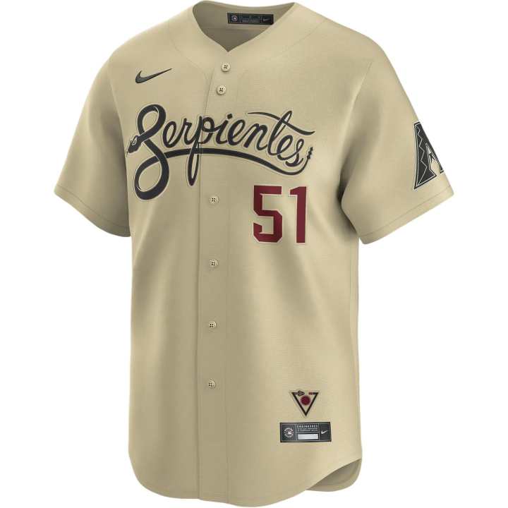 Nike Nike Randy Johnson Arizona Diamondbacks City Connect Men's Nike Dri FIT Adv Mlb Limited Jersey