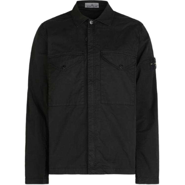 STONE ISLAND STONE ISLAND Logo Patch Long Sleeved Jacket