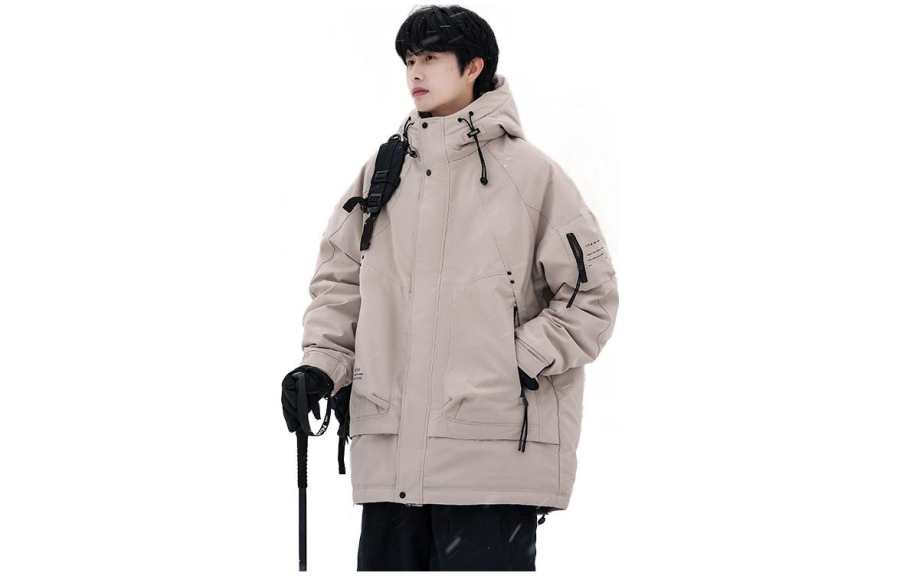 MONTVOO MONTVOO Down Jackets Unisex Hooded Thickened Other