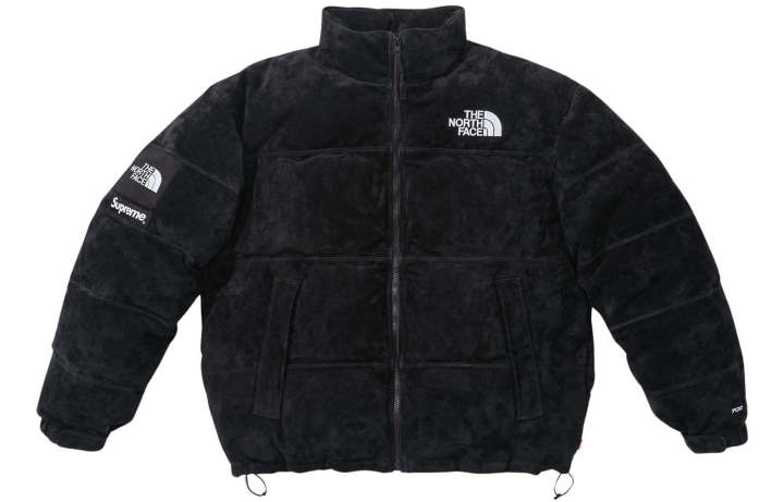 Supreme Supreme The North Face Suede Nuptse Jacket