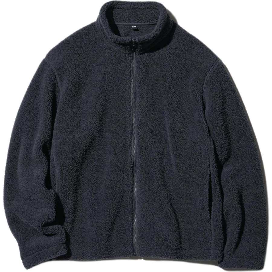 UNIQLO Velvet feel Coat Unisex Dark Gray