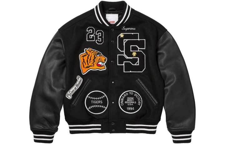 Supreme Supreme Tiger Varsity Jacket