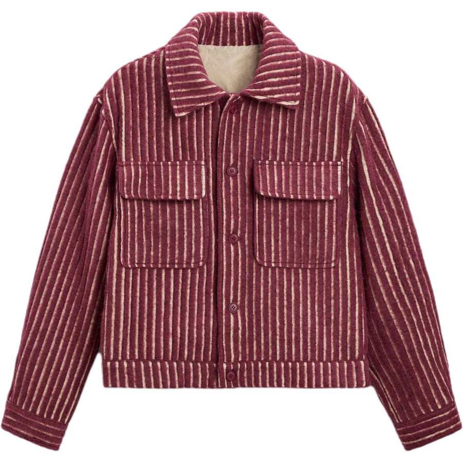 ZARA ZARA Jackets & Coats Men's Raspberry