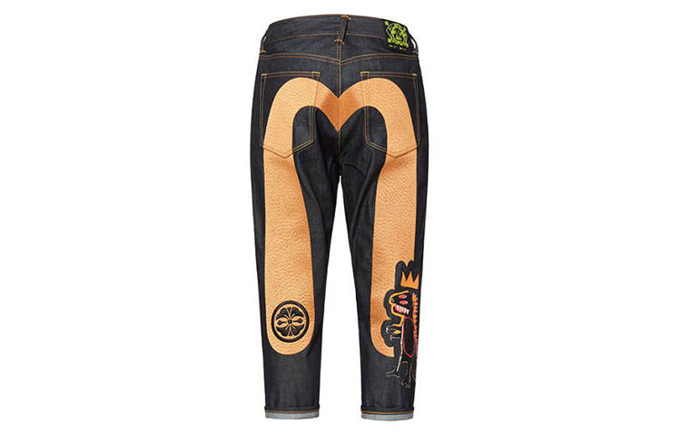 EVISU EVISU Jeans Men's Dark Blue Moderate Tapered Pants
