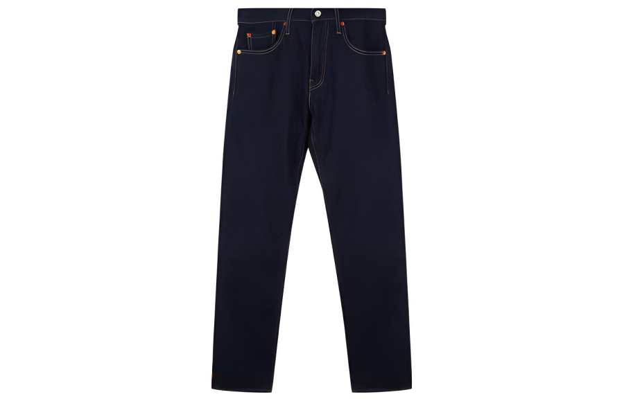Levis Jeans Men's Dark Blue Moderate Straight Fit Pants