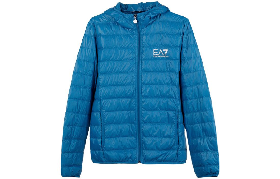 EMPORIO ARMANI EA7 Jackets & Coats Men's Blue
