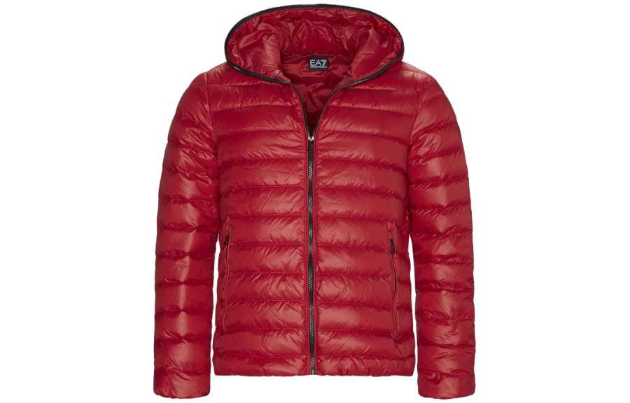 EMPORIO ARMANI EA7 Jackets & Coats Men's Red