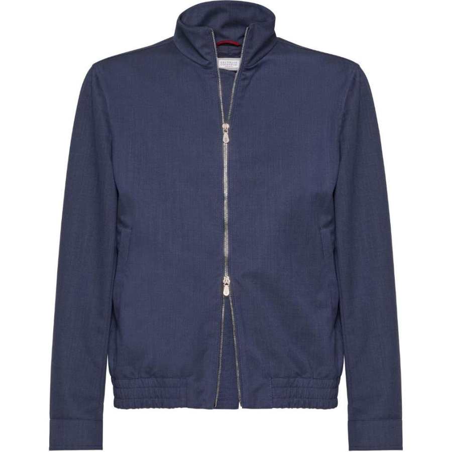 Brunello Cucinelli Brunello Cucinelli Zipped Bomber Jacket