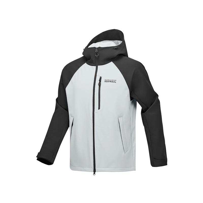 Skechers Wilderness Outdoor Collection Jacket Unisex Metallic Gray