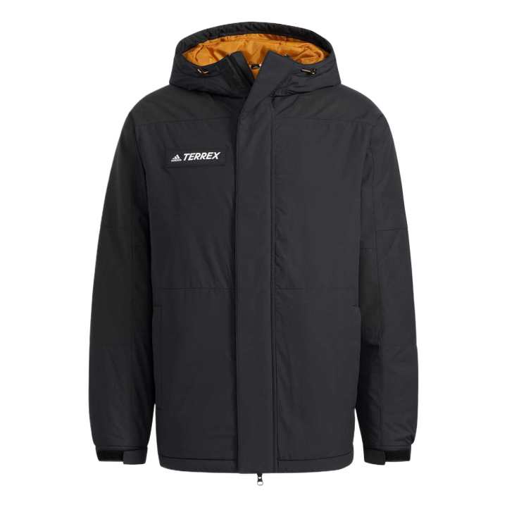 Adidas Adidas Jackets & Coats Men's Black Yellow