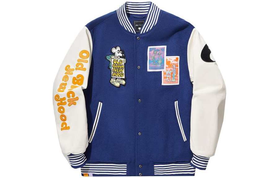 Li-Ning Li Ning x Steven Harrington Jackets & Coats Men's Blue White
