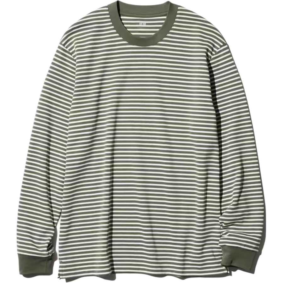 UNIQLO T Shirt Unisex Dark Olive