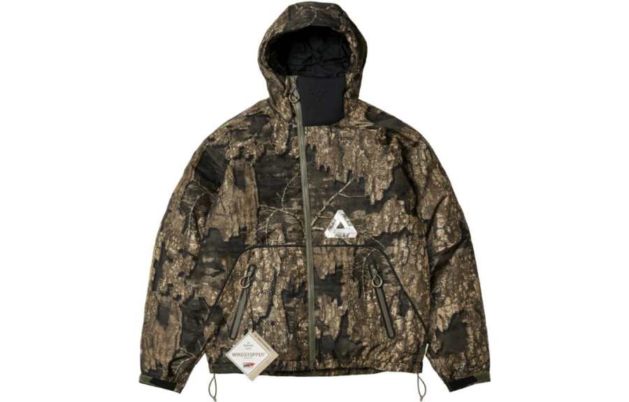 PALACE ULTIMO FW23 Gore Tex Windstopper Mask Jacket Unisex Green
