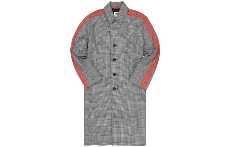 Adidas Originals Trench Coats Men's Suit Collar Moderate