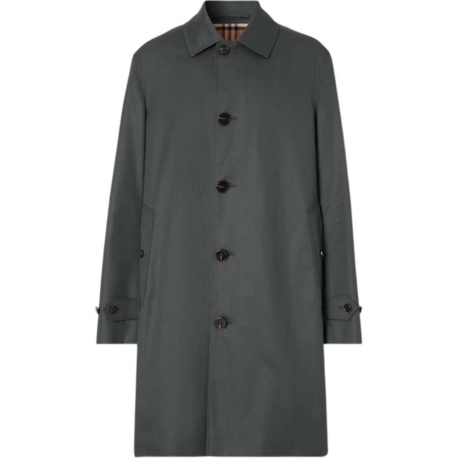 Burberry FW24 Coat Men's Graphite Gray