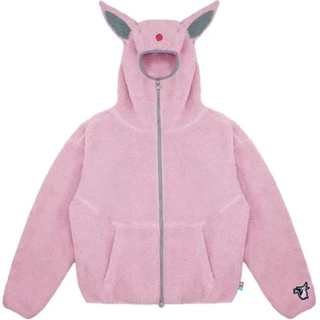 Vandy The Pink Pokemon X Vandy The Espeon Fleece Jacket