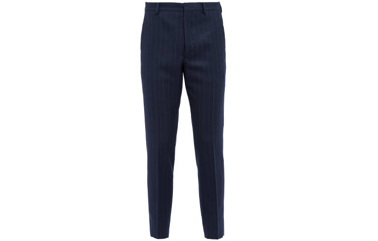 PRADA PRADA Suit Pants Men's Dark Blue Moderate
