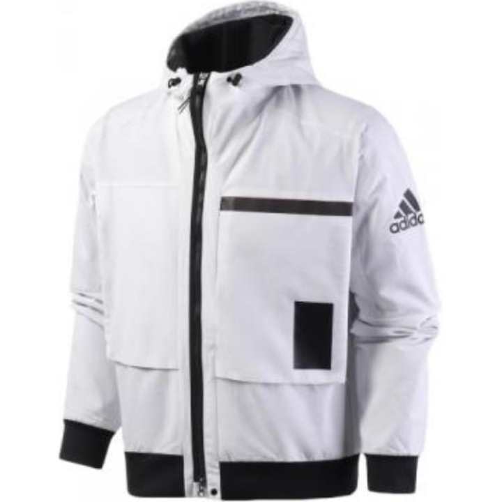 Adidas Adidas Jackets Men's White Hooded Moderate Other