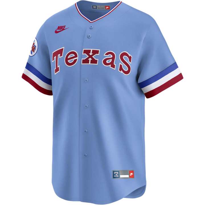 Nike Nike x MLB Texas Rangers Cooperstown Baseball Jacket Men's Royal