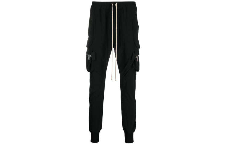 RICK OWENS RICK OWENS Cargo Pants Men's Black Moderate