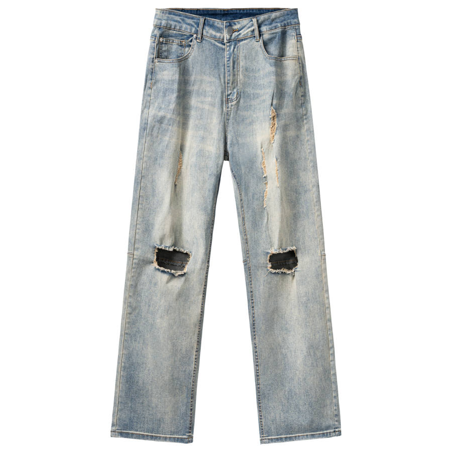 PILOTDRAGON PILOTDRAGON Jeans Unisex Moderate Ripped Pants