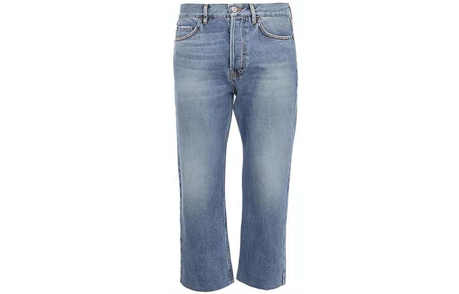 Balenciaga Cropped Straight Leg Jeans