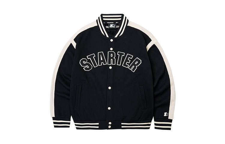 STARTER STARTER Baseball Jerseys Unisex Baseball Collar Moderate Straight Fit