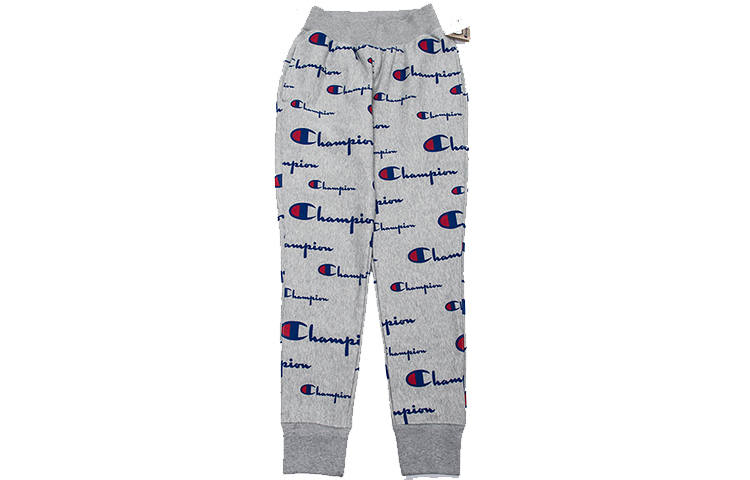 Champion Champion Sweatpants US Version Unisex Light Gray