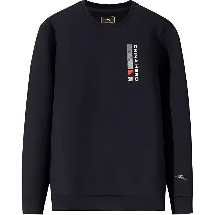 ANTA Anta Variety Training Collection Sweatshirt Men's Basic Black
