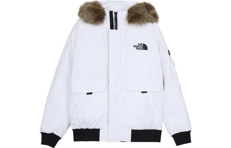 THE NORTH FACE Polar Down Bomber 9 White Unisex Korea Version
