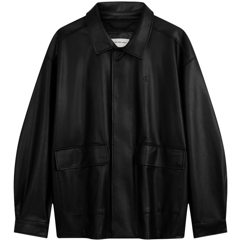 CALVIN KLEIN SS25 Jackets & Coats Unisex Space Black