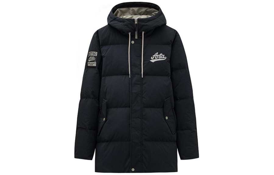 ANTA Anta Life Collection Down Jacket Men's Basic Black