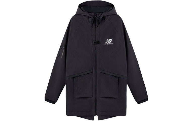 New Balance New Balance Trench Coats Men's Dark Gray Hooded Moderate Other