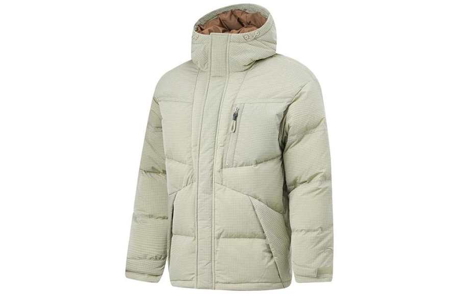 Li-Ning Li Ning Sports Life Collection Down Jacket Unisex Limewash Gray