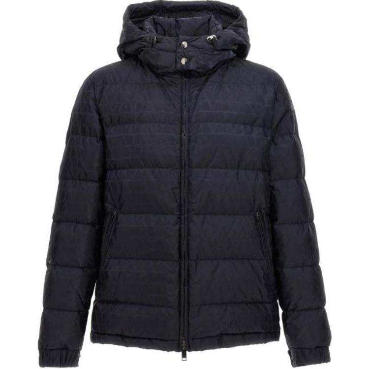 Valentino Toile Iconographe Zip Up Padded Jacket