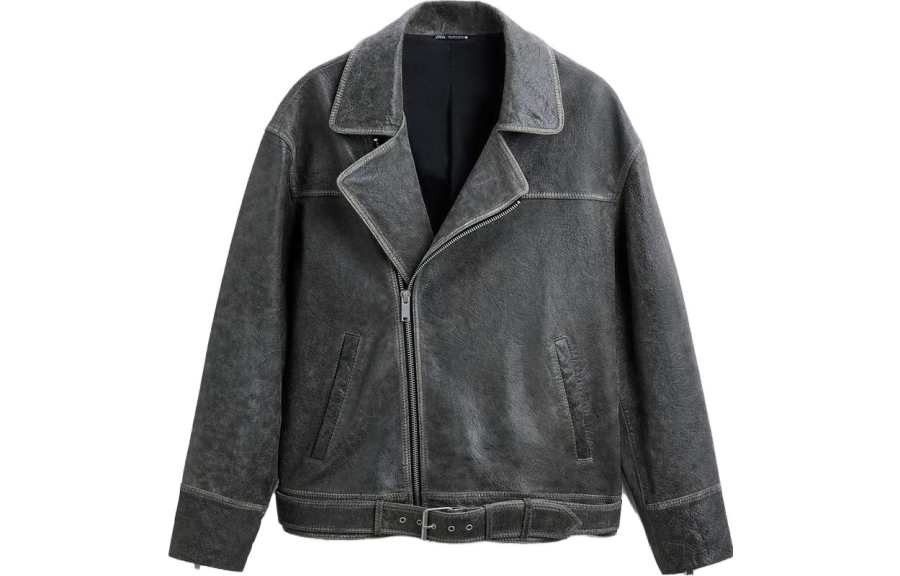 ZARA ZARA Jackets Men's Gray Lapel Moderate Other