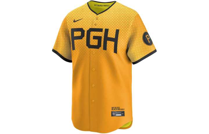 Nike Nike Bryan Reynolds Pittsburgh Pirates City Connect Men's Nike Dri-FIT Adv Mlb Limited Jersey