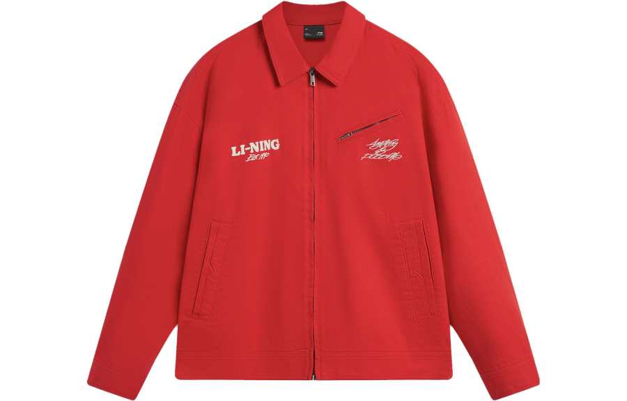 Li-Ning Li Ning CNY Jackets & Coats Unisex Vermilion