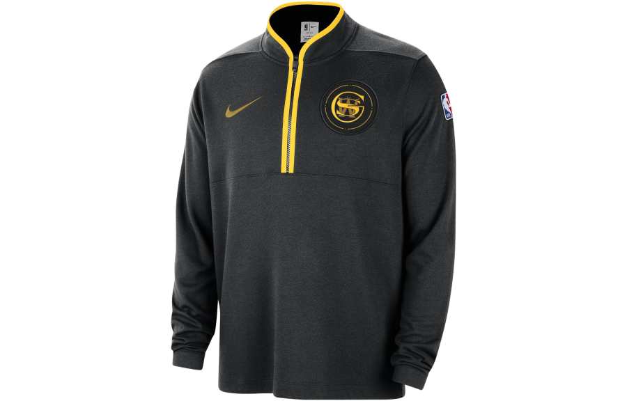 Nike Nike Golden State Warriors 2023/24 City Edition Men's Nike Dri FIT Nba 1/2 Zip Long Sleeve Top
