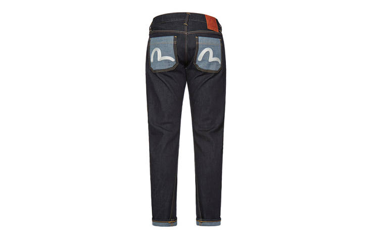 EVISU EVISU Jeans Men's Denim Blue Moderate Straight Fit Pants