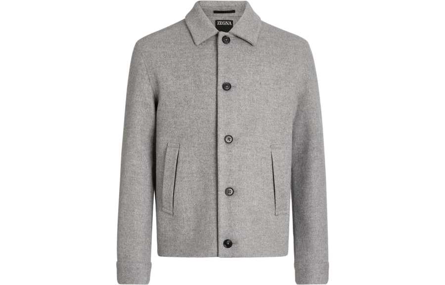 Ermenegildo Zegna Jackets & Coats Men's Heather Gray