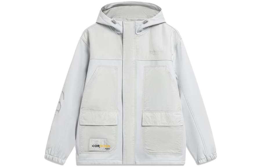 Li-Ning Li Ning Wade Collection Jacket Men's Stone Gray Ecru