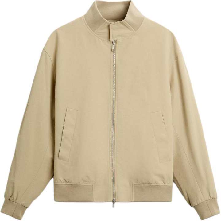 ZARA ZARA Jackets Men's Stand Collar Moderate Pilot