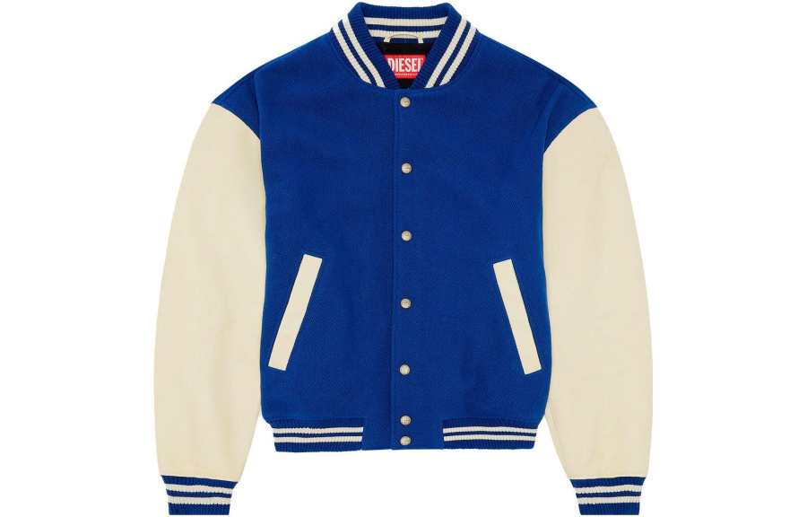 DIESEL Baseball Jerseys Men's Baseball Collar Moderate