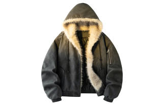 PAEFA Puffer Jackets Unisex Hooded Thickened